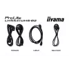 iiyama LH5541UHS-B2 Signage Displejs Kioska dizains 138.7 cm (54.6 collu) LCD 500 cd/m² 4K Ultra HD Melns Iebūvēts procesors 24/7