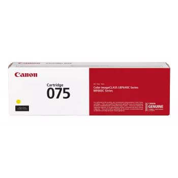 Canon 075 oriģinālā dzeltenā tonera kasetne 1 gab.
