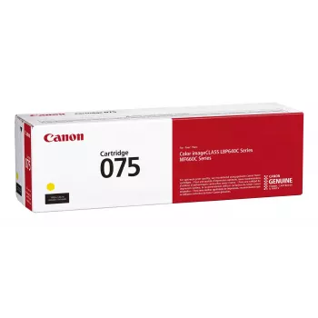 Canon 075 oriģinālā dzeltenā tonera kasetne 1 gab.