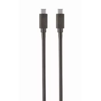 USB-C uz USB-C kabelis Gembird CCP-USB3.1-CMCM-1M — 1 m, USB 3.2 Gen 1, melns