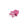 Šķiedru optikas adapteris LANBERG MM LC/UPC duplekss OM4
