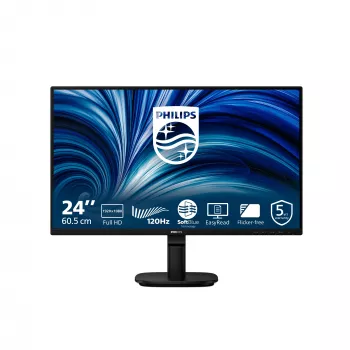 Philips 2000 sērija 24B2N2200/00 datora monitors 60.5 cm (23.8 collas) 1920 x 1080 pikseļi Full HD LCD Melns