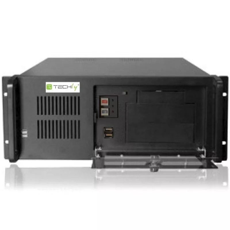 Techly Industrial 4U Rackmount datora korpuss I-CASE MP-P4HX-BLK2
