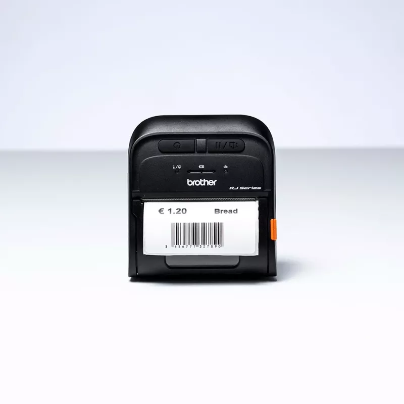 Brother RJ-3055WB etiķešu printeris 203 x 203 DPI 101.6 mm/s Vadu & Bezvadu Wi-Fi Bluetooth