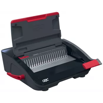 GBC CombBind® CB20 Manuāla iesiešanas iekārta, 20 loksnes/perforācija, 240 loksnes/iesiešana, melna