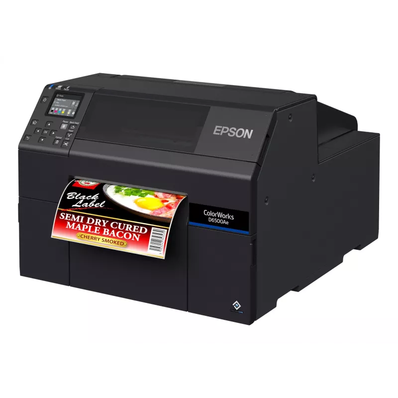 Epson ColorWorks D6500Ae etiķešu printeris - termopārnese, krāsu, 1200 x 1200 DPI, 85 mm/s, vadu Ethernet LAN