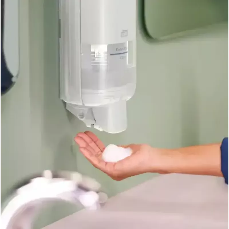 Tork S4 dozators šķidrajām ziepēm un dezinfekcijas līdzeklim, balts, modelis 564500