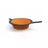 Fiskars 1027304 salokāms caurduris, 29 cm, plastmasa/silikons, melns/oranžs