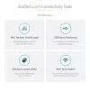 StarTech.com USB-C dokstacija, divi 4K 60Hz HDMI, saderīga ar MacBook Pro (M1/M2/M3/M4) un Windows, USB-A/USB-C 10Gbps centrmezgls, 100W Power Delivery, GbE, SD, 56cm kabelis