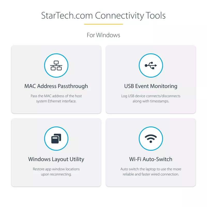 StarTech.com USB-C dokstacija, divi 4K 60Hz HDMI, saderīga ar MacBook Pro (M1/M2/M3/M4) un Windows, USB-A/USB-C 10Gbps centrmezgls, 100W Power Delivery, GbE, SD, 56cm kabelis