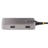 StarTech.com USB-C daudzportu adapteris - 4K 60Hz HDMI - HDR - 2 portu 5Gbps USB 3.0 centrmezgls - 100W Power Delivery caurvads - GbE - Chromebook sertificēts - Windows/macOS
