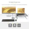StarTech.com USB-C daudzportu adapteris - 4K 60Hz HDMI - HDR - 2 portu 5Gbps USB 3.0 centrmezgls - 100W Power Delivery caurvads - GbE - Chromebook sertificēts - Windows/macOS
