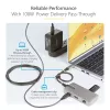 StarTech.com USB-C daudzportu adapteris - 4K 60Hz HDMI - HDR - 2 portu 5Gbps USB 3.0 centrmezgls - 100W Power Delivery caurvads - GbE - Chromebook sertificēts - Windows/macOS