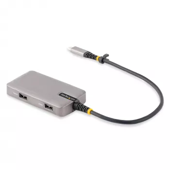 StarTech.com USB-C daudzportu adapteris - 4K 60Hz HDMI ar HDR - 3 portu USB centrmezgls - 100W Power Delivery caurvads - saderīgs ar Chromebook