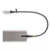 StarTech.com USB-C daudzportu adapteris - 4K 60Hz HDMI ar HDR - 3 portu USB centrmezgls - 100W Power Delivery caurvads - saderīgs ar Chromebook