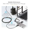 StarTech.com USB-C daudzportu adapteris - 4K 60Hz HDMI ar HDR - 3 portu USB centrmezgls - 100W Power Delivery caurvads - saderīgs ar Chromebook