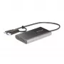 StarTech.com USB-C uz Diviem HDMI Adapteris - USB-C vai A uz 2x HDMI - 4K 60Hz - 100W Barošanas Padeves Caurlaide - 1ft (30cm) Iebūvēts Kabelis - USB uz HDMI Daudzmonitoru Pārveidotājs Klēpjdatoram - TAA