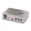 StarTech.com 10 portu USB-C centrmezgls - 8x USB-A/2x USB-C - pašbarots ar 65W barošanas bloku - USB 3.1 10Gbps - galda/klēpjdatora USB centrmezgls ar USB-IF sertificētu 3 pēdu bloķējošu kabeli