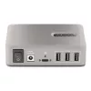 StarTech.com 10 portu USB-C centrmezgls - 8x USB-A/2x USB-C - pašbarots ar 65W barošanas bloku - USB 3.1 10Gbps - galda/klēpjdatora USB centrmezgls ar USB-IF sertificētu 3 pēdu bloķējošu kabeli