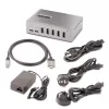 StarTech.com 10 portu USB-C centrmezgls - 8x USB-A/2x USB-C - pašbarots ar 65W barošanas bloku - USB 3.1 10Gbps - galda/klēpjdatora USB centrmezgls ar USB-IF sertificētu 3 pēdu bloķējošu kabeli