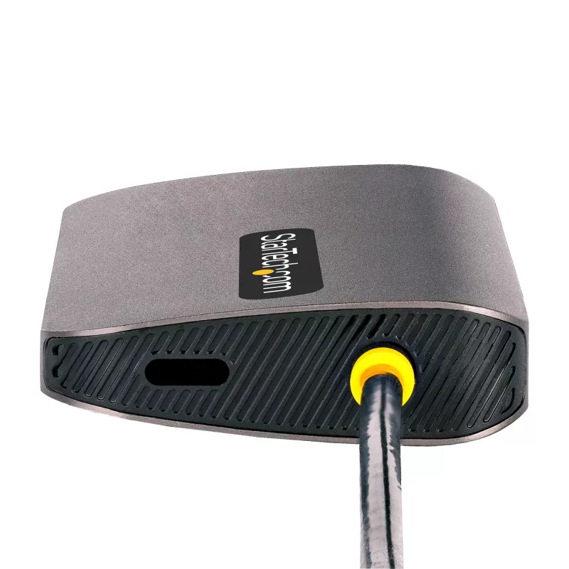 StarTech.com USB-C daudzportu adapteris 4K 60Hz HDMI video, 3 portu 5Gbps USB-A centrmezgls, 100W USB barošanas padeves caurlaide/GbE/SD/MicroSD, 30 cm kabelis, ceļojuma klēpjdatora dokstacija