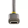 StarTech.com USB-C daudzportu adapteris 4K 60Hz HDMI video, 3 portu 5Gbps USB-A centrmezgls, 100W USB barošanas padeves caurlaide/GbE/SD/MicroSD, 30 cm kabelis, ceļojuma klēpjdatora dokstacija