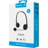Sandberg USB Office Headset, vadu, birojam/zvanu centram, 20 - 20000 Hz, 94 g, Melns