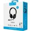 Sandberg MiniJack Chat Headset, Vadu, Zvani/Mūzika, 20 - 20000 Hz, 180 g, Austiņas, Melns