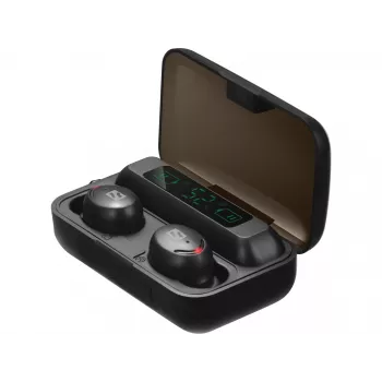 Sandberg Wireless Earbuds + Powerbank, TWS, 20 - 20000 Hz, Zvani/Mūzika, Austiņas, Melns