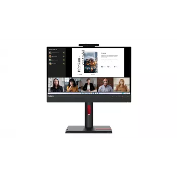 Lenovo ThinkCentre TIO-22 Gen5 monitors, 54.6 cm (21.5 collas), 1920 x 1080 pikseļi, Full HD, LED, 6 ms, Melns