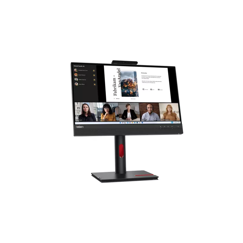 Lenovo ThinkCentre TIO-22 Gen5 monitors, 54.6 cm (21.5 collas), 1920 x 1080 pikseļi, Full HD, LED, 6 ms, Melns