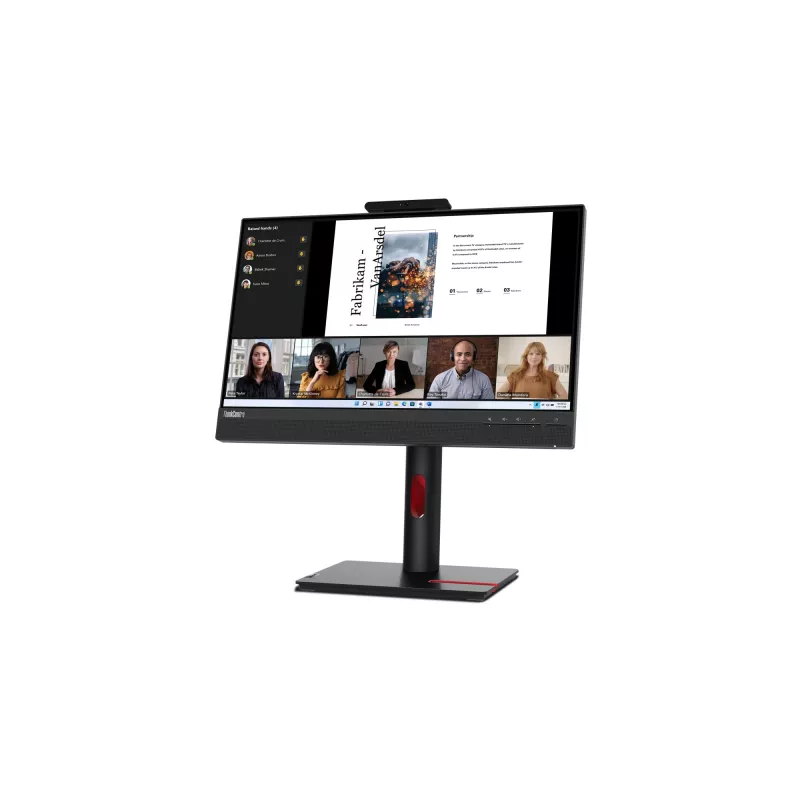 Lenovo ThinkCentre TIO-22 Gen5 monitors, 54.6 cm (21.5 collas), 1920 x 1080 pikseļi, Full HD, LED, 6 ms, Melns