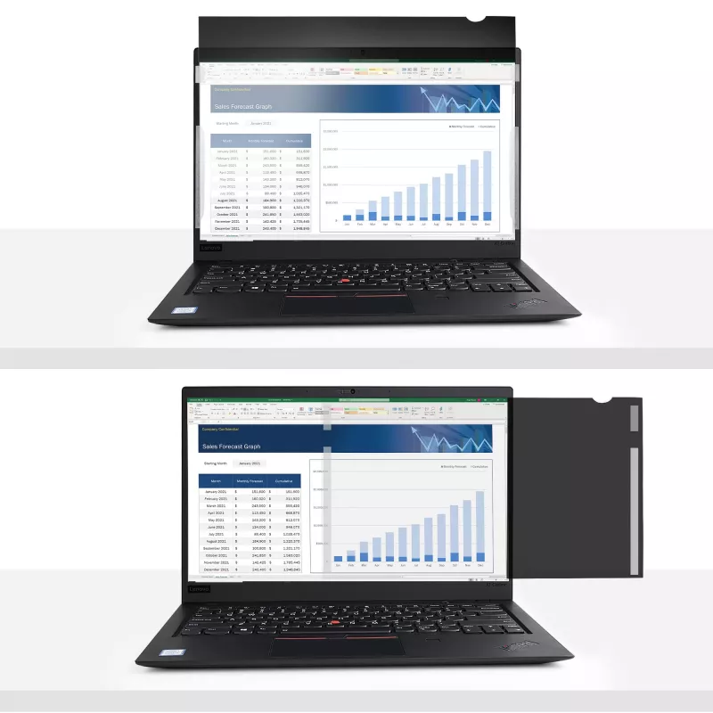 StarTech.com 13.3 collu klēpjdatora privātuma ekrāns - pretatspīduma filtrs platekrāna (16:9) displejiem - ekrāna aizsargs ar 51% zilās gaismas samazinājumu - abpusēji matēts/spīdīgs