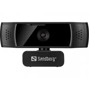 Sandberg USB tīmekļa kamera Autofocus DualMic, 2.07 MP, 1920 x 1080 pikseļi, Full HD, 30 fps, 70°