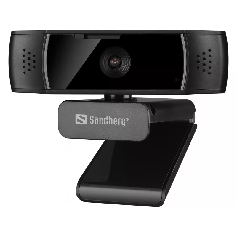 Sandberg USB tīmekļa kamera Autofocus DualMic, 2.07 MP, 1920 x 1080 pikseļi, Full HD, 30 fps, 70°