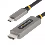 StarTech.com 2m USB-C uz HDMI adaptera kabelis, 8K 60Hz, 4K 144Hz, HDR10, USB Type-C uz HDMI 2.1 video pārveidotājs, saderīgs ar USB-C DP Alt Mode/USB4/Thunderbolt 3/4