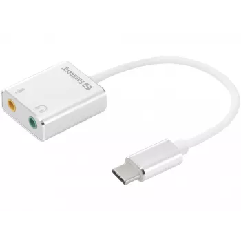 Sandberg USB-C to Sound Link ārējā skaņas karte