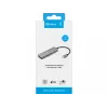 Sandberg 136-41 USB-C uz 4x USB-C centrmezgls, USB-C 3.1, 10 Gbit/s, alumīnijs, 0,15 m kabelis