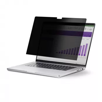 StarTech.com 15 collu MacBook Air 2023 klēpjdatora privātuma ekrāns, noņemams un reversējams pretatspīduma privātuma filtrs, magnētisks ekrāna aizsargs ar 51% zilās gaismas samazinājumu