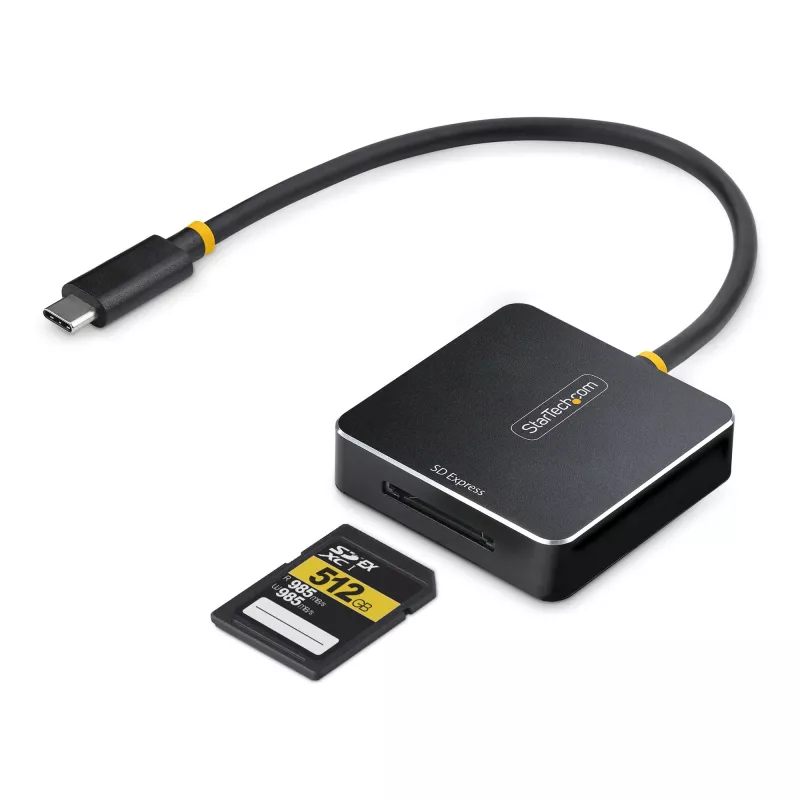 StarTech.com 1B-USB-C-SDE-ADAPTER karšu lasītājs USB 3.2 Gen 2 (3.1 Gen 2) Type-C Melns