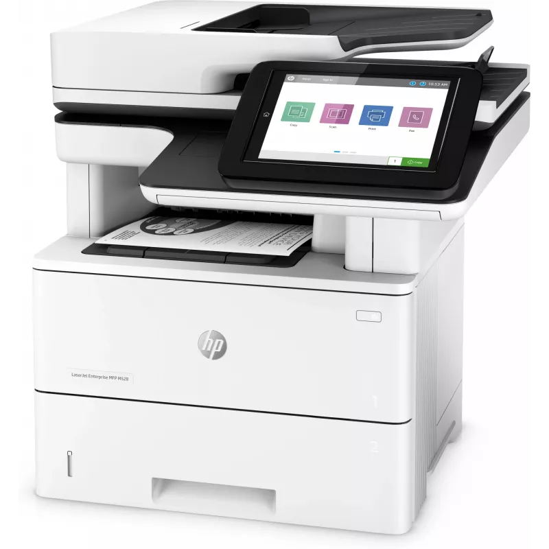 HP LaserJet Enterprise MFP M528dn, lāzera, vienkrāsas drukāšana, 1200 x 1200 DPI, A4, tiešā drukāšana, melns, balts