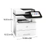 HP LaserJet Enterprise MFP M528dn, lāzera, vienkrāsas drukāšana, 1200 x 1200 DPI, A4, tiešā drukāšana, melns, balts
