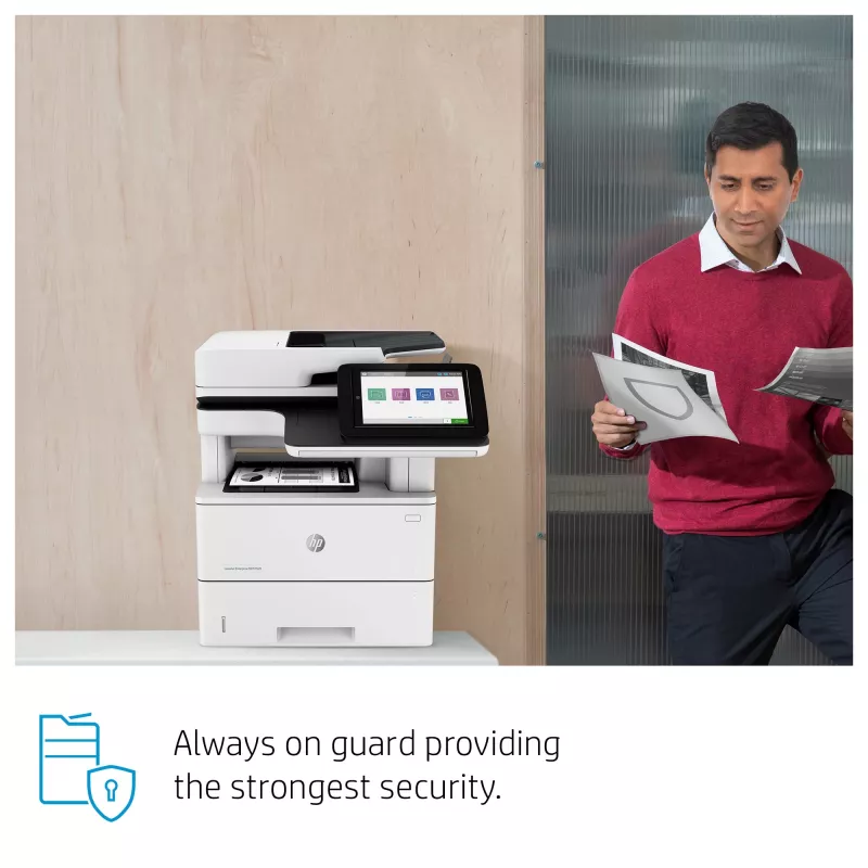 HP LaserJet Enterprise MFP M528dn, lāzera, vienkrāsas drukāšana, 1200 x 1200 DPI, A4, tiešā drukāšana, melns, balts