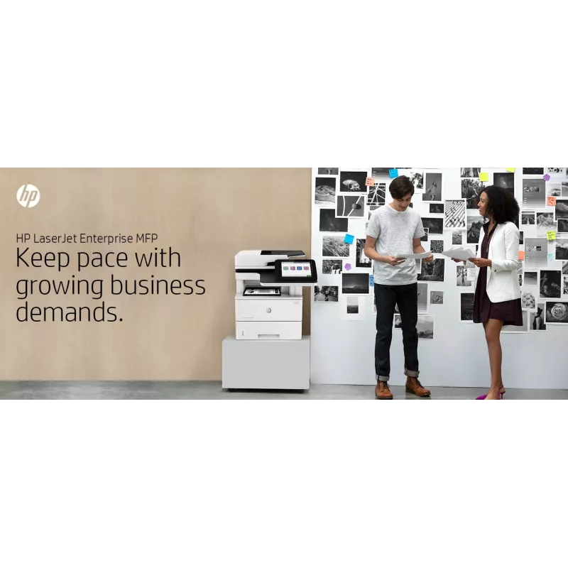 HP LaserJet Enterprise MFP M528dn, lāzera, vienkrāsas drukāšana, 1200 x 1200 DPI, A4, tiešā drukāšana, melns, balts
