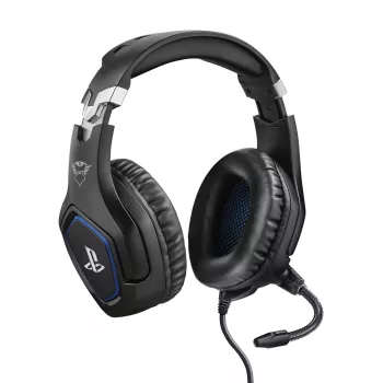Trust GXT 488 Forze PS4 austiņas ar vadu, galvas saite, spēlēm, melnas