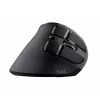 Trust Voxx vertikālā pele Office, RF bezvadu + Bluetooth, optiskā, 2400 DPI, melna