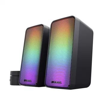 Trust GXT 611 Wezz skaļruņu komplekts 6 W PC/klēpjdatoram Melns 2.0 kanāli 3 W
