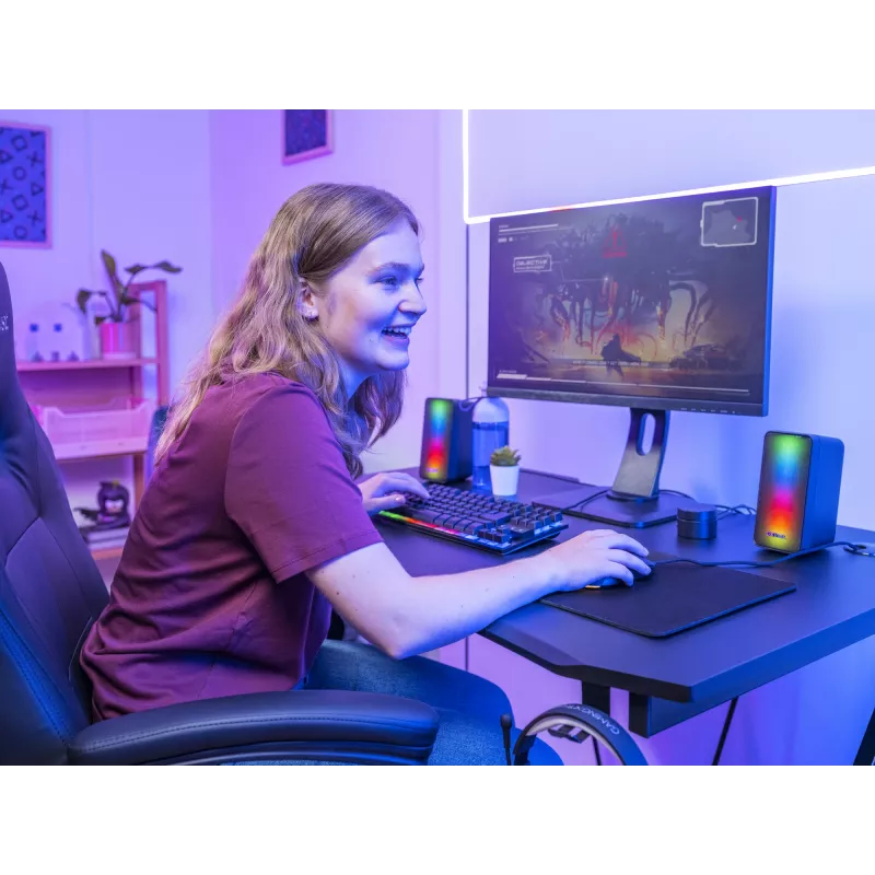 Trust GXT 611 Wezz skaļruņu komplekts 6 W PC/klēpjdatoram Melns 2.0 kanāli 3 W