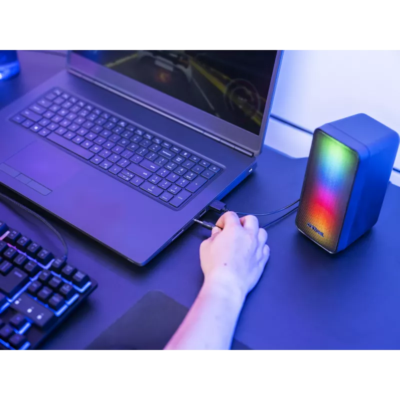 Trust GXT 611 Wezz skaļruņu komplekts 6 W PC/klēpjdatoram Melns 2.0 kanāli 3 W
