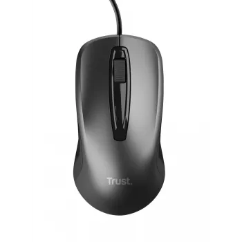 Trust 24657 optiskā pele, ambidextrous, USB-A, 1200 DPI